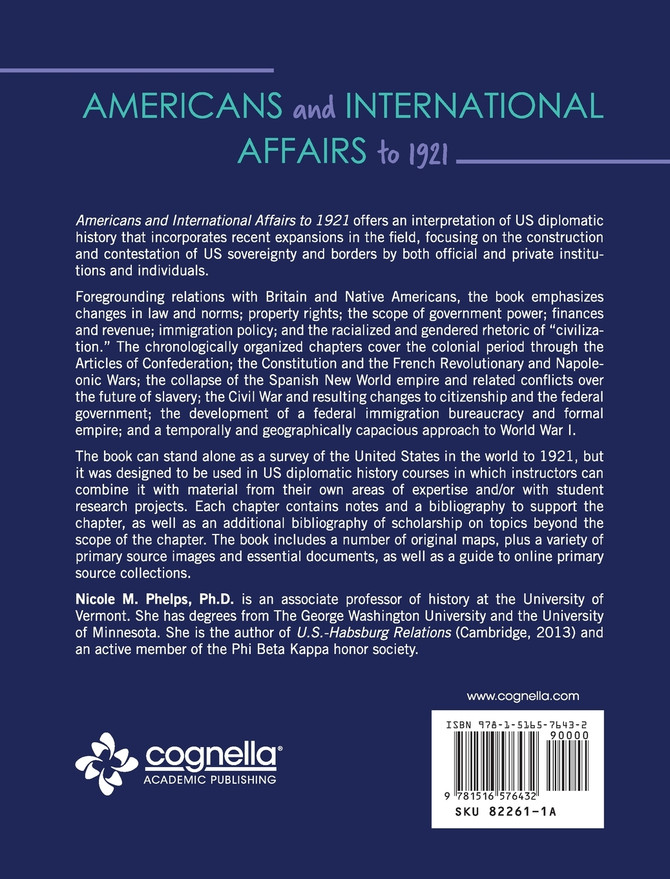 Americans and International Affairs to 1921