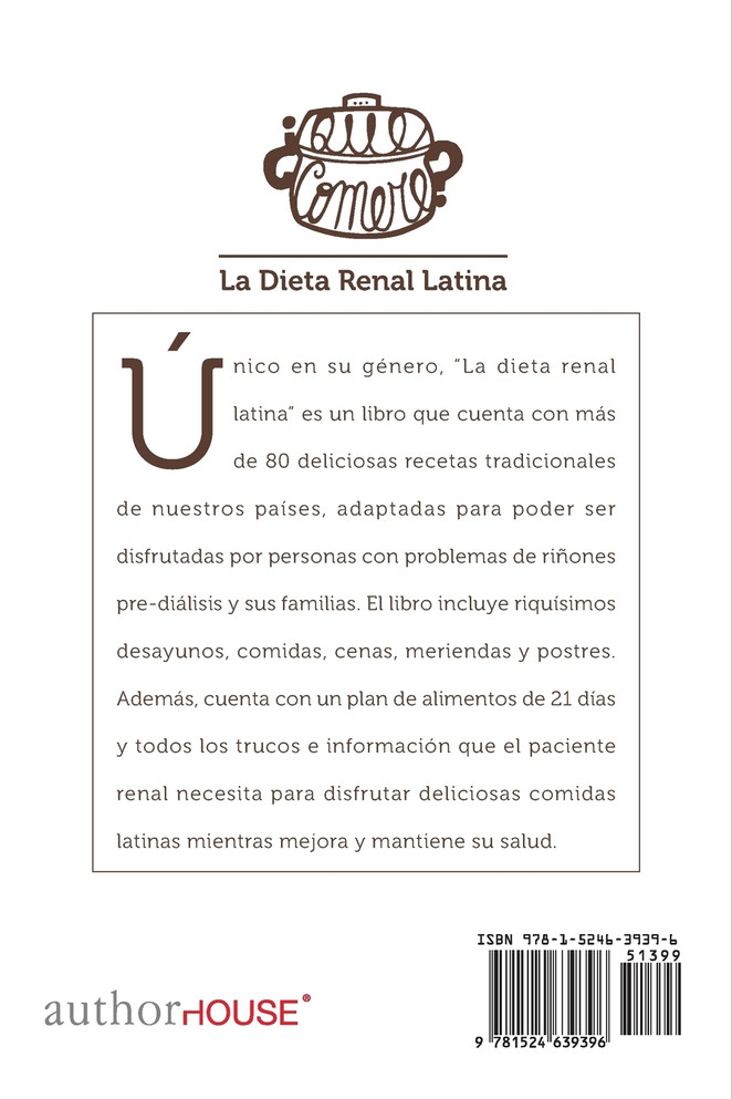 ¿Qué comeré? La dieta renal latina