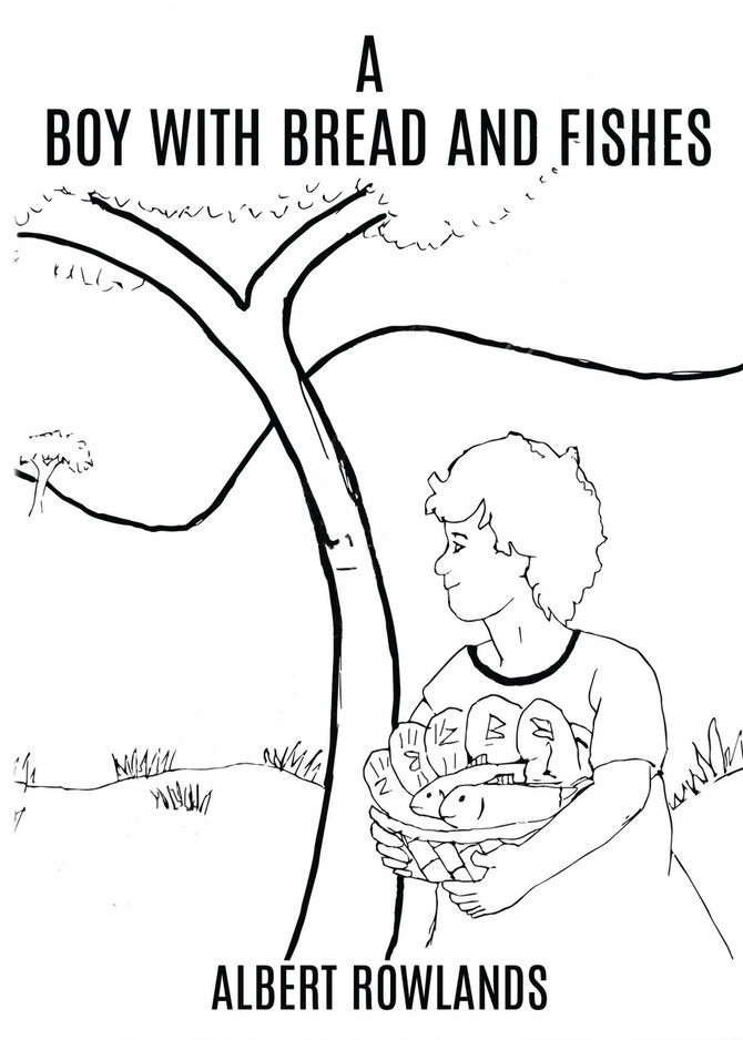 A BOY WITH BREAD AND FISHES