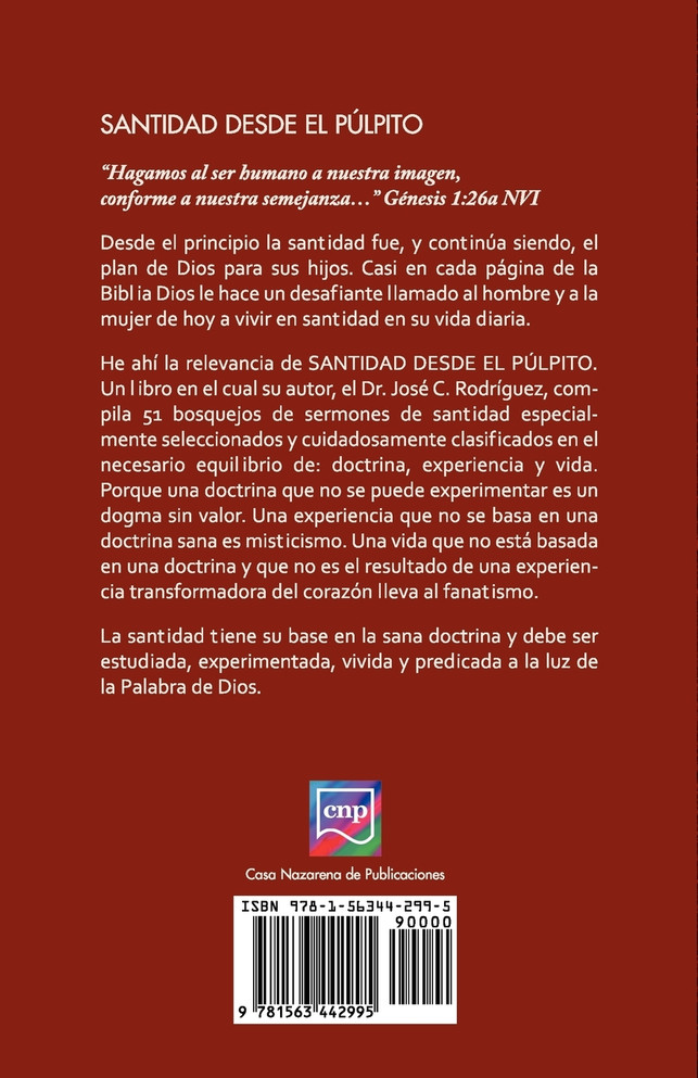 Santidad desde el púlpito, Número 1
