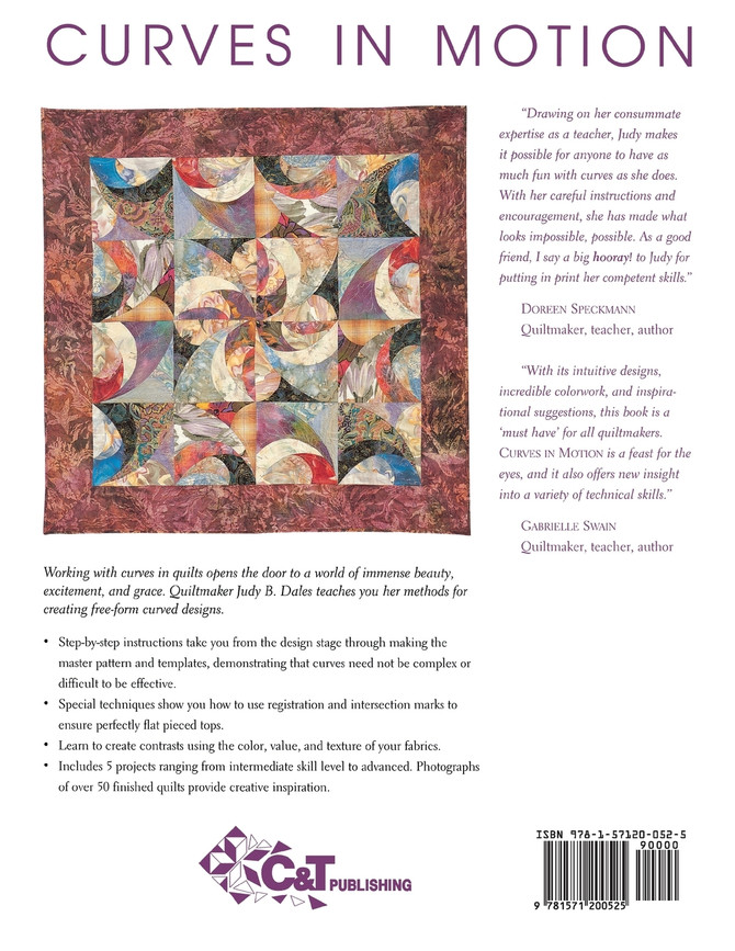 Curves in Motion. Quilt Designs & Techniques - Print on Demand Edition