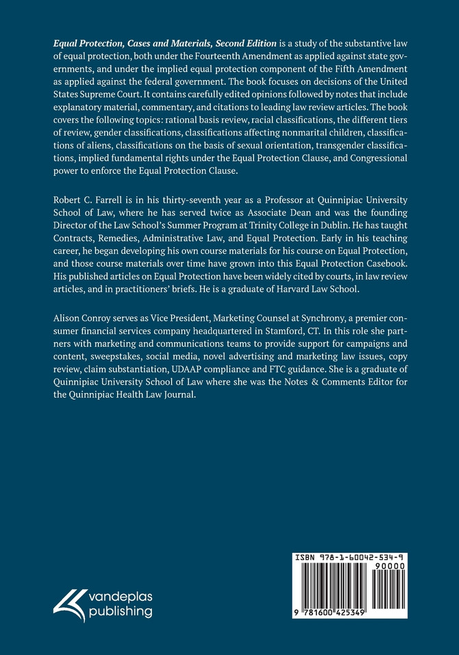 Equal Protection, Cases and Materials - Second Edition