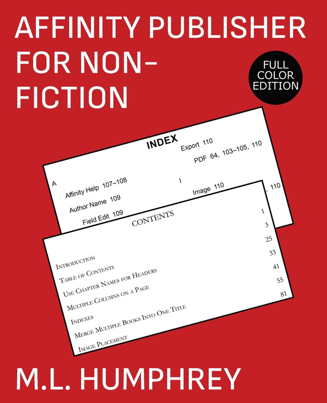 Affinity Publisher for Non-Fiction