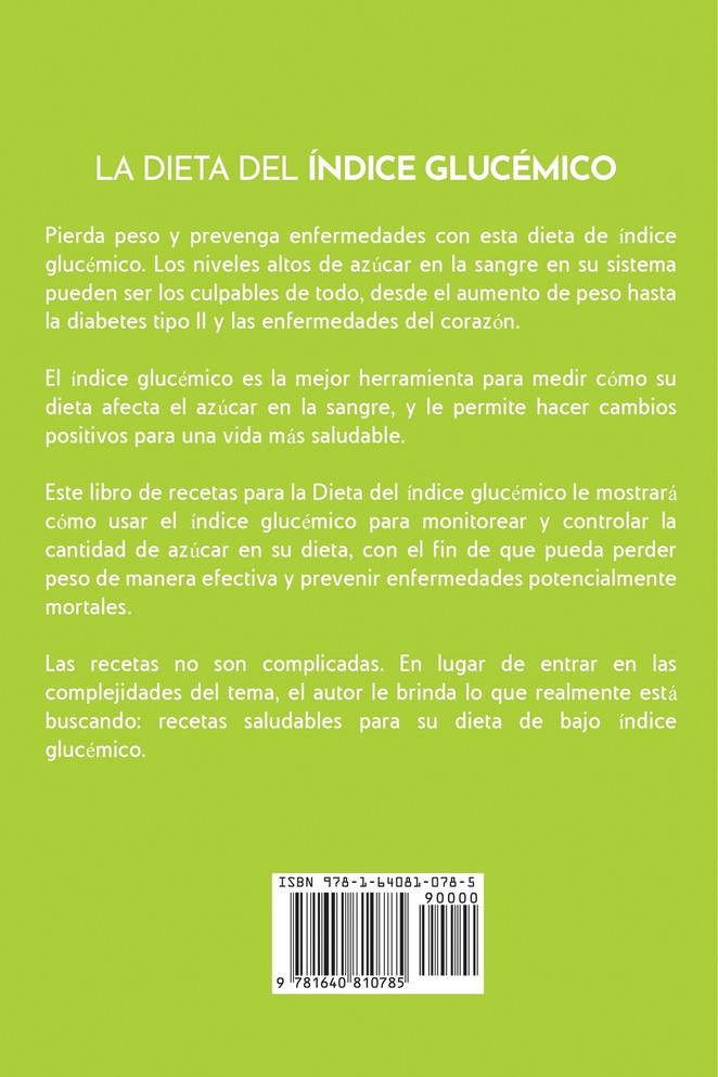 La Dieta del Índice Glucémico