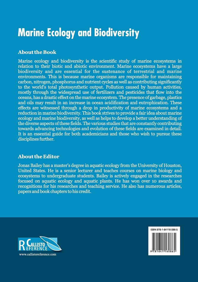Marine Ecology and Biodiversity