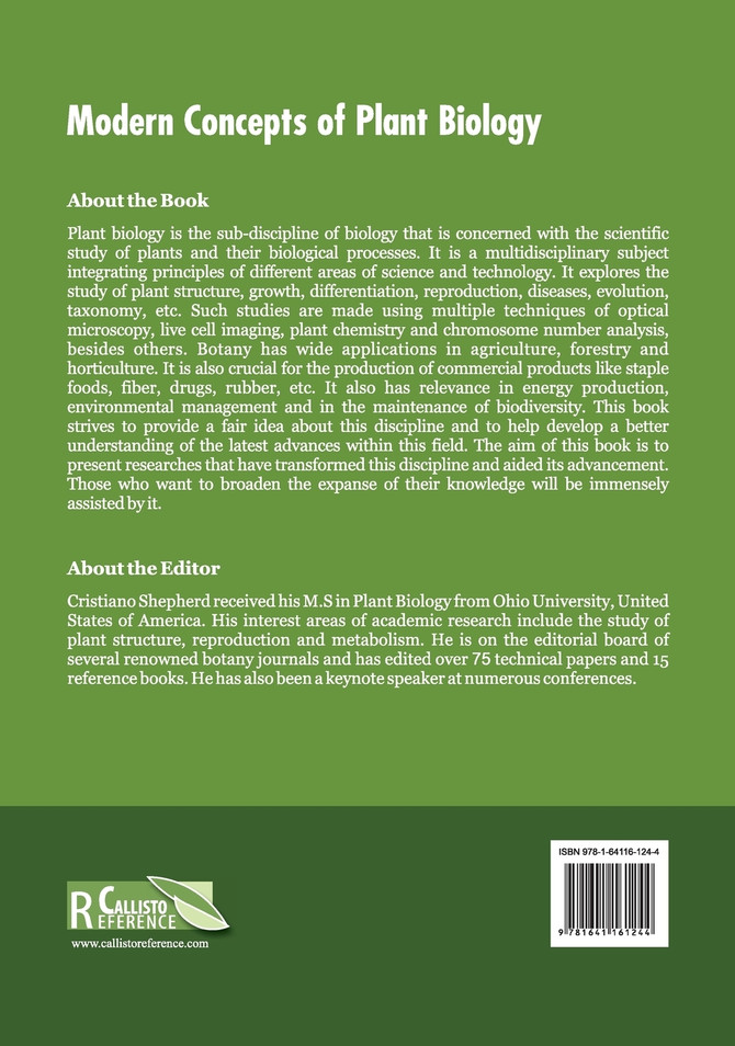 Modern Concepts of Plant Biology