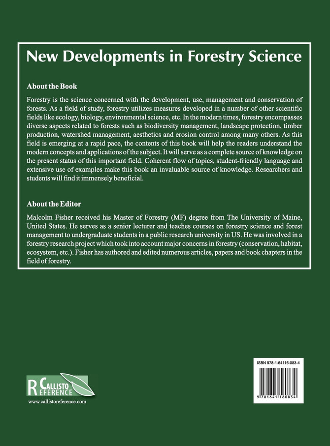 New Developments in Forestry Science