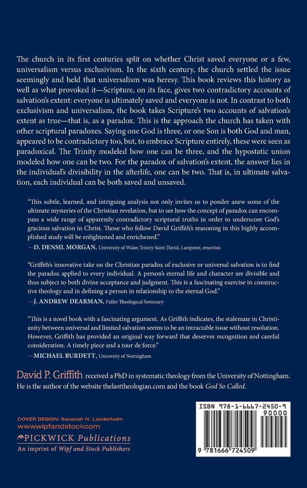 The Great Divide and the Salvation Paradox