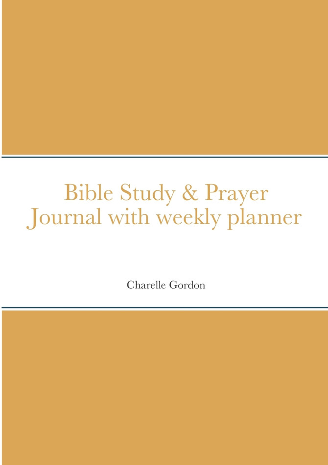 Relles Bible Study & Prayer Journal with planner