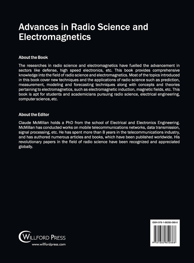 Advances in Radio Science and Electromagnetics