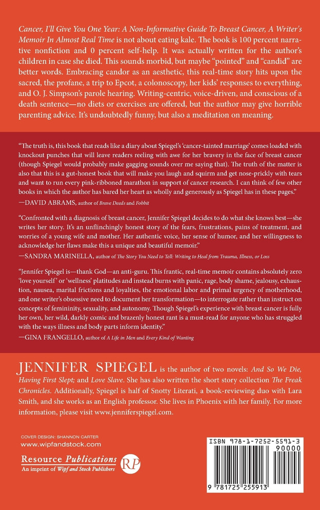 Cancer, I'll Give You One Year