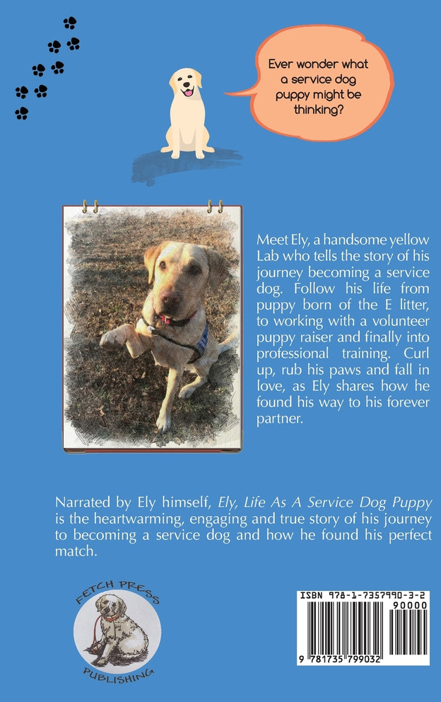 Ely, Life As A Service Dog Puppy