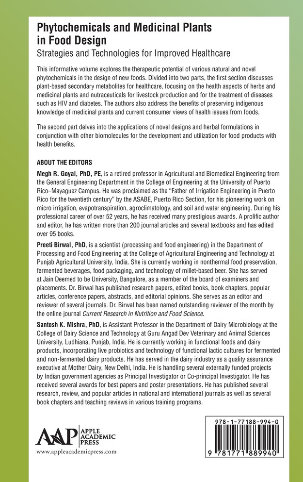 Phytochemicals and Medicinal Plants in Food Design