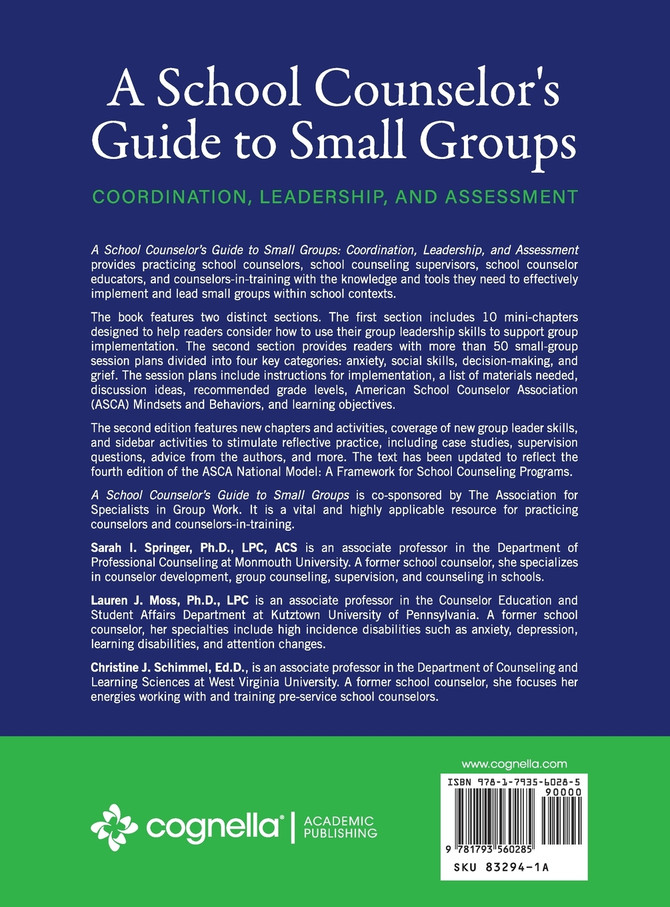 School Counselor's Guide to Small Groups