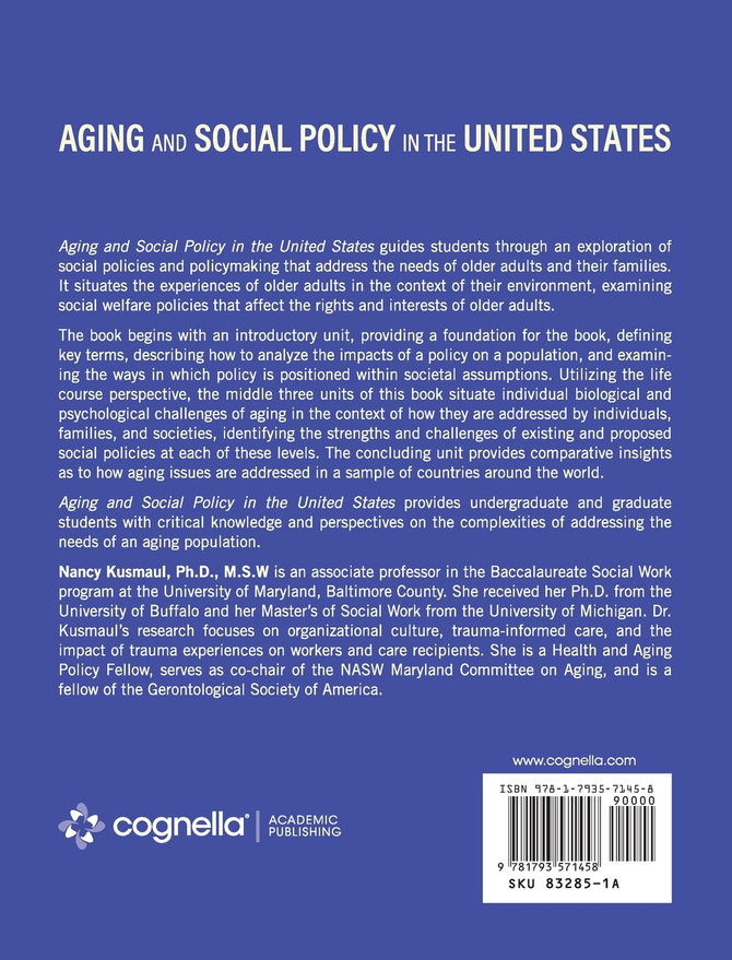 Aging and Social Policy in the United States