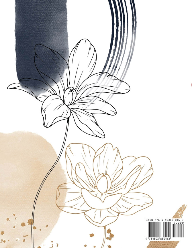 Flower girl coloring book