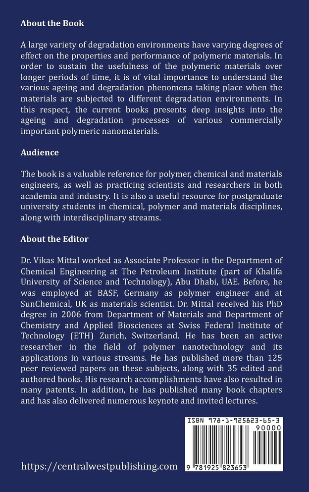 Ageing and Degradation of Polymer Nanomaterials