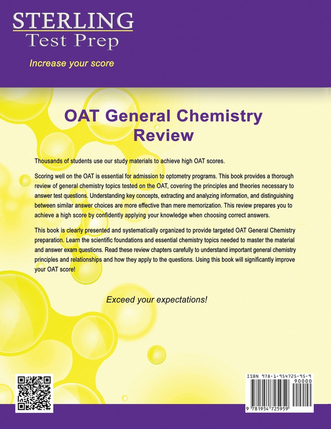 OAT General Chemistry Review