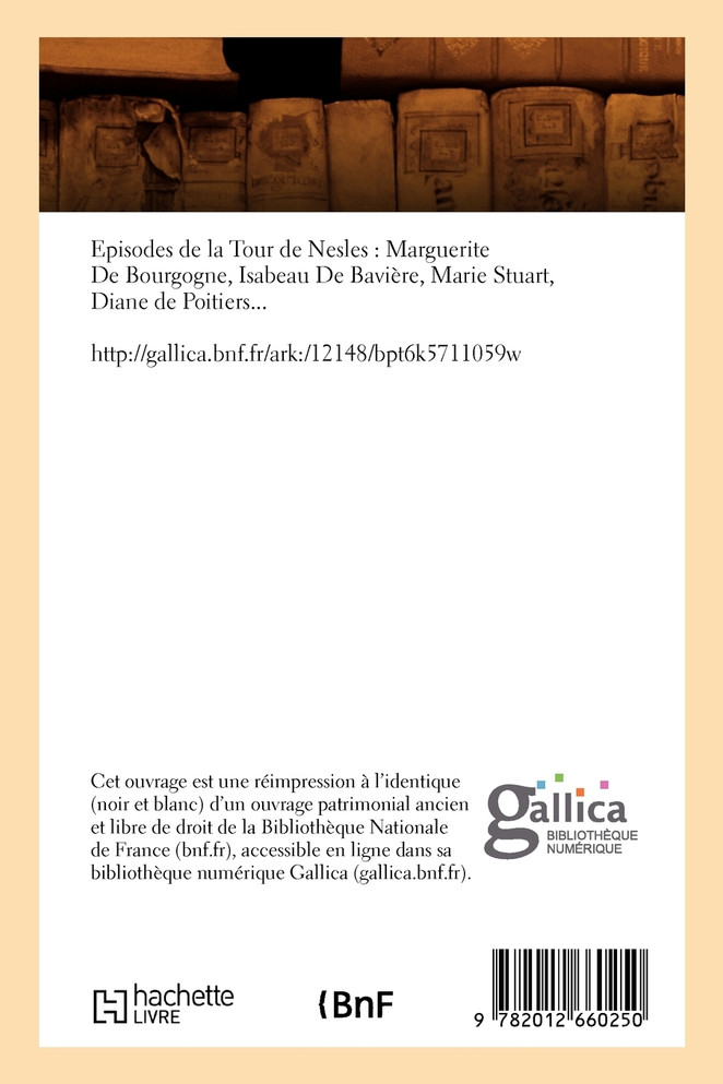 Episodes de la Tour de Nesles