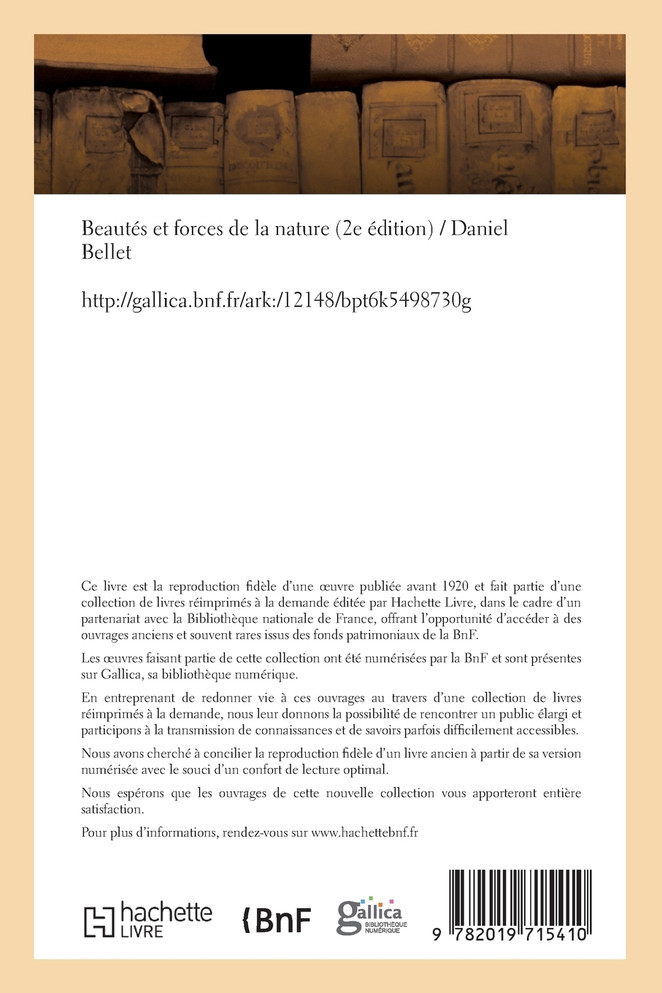 Beautés et forces de la nature. 2e édition