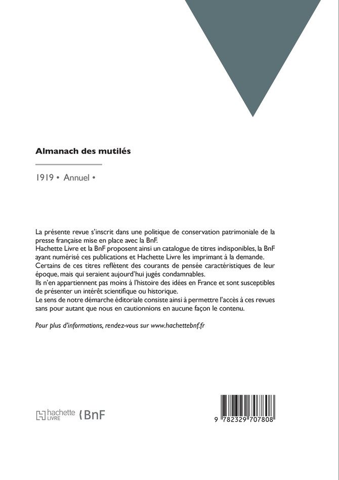 Almanach des mutilés
