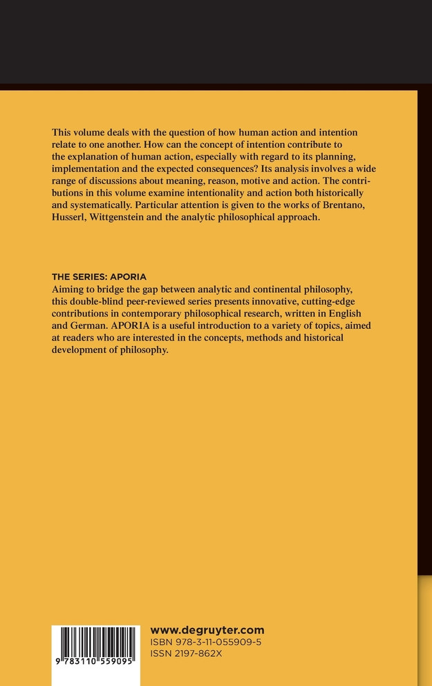 Intentionality and Action