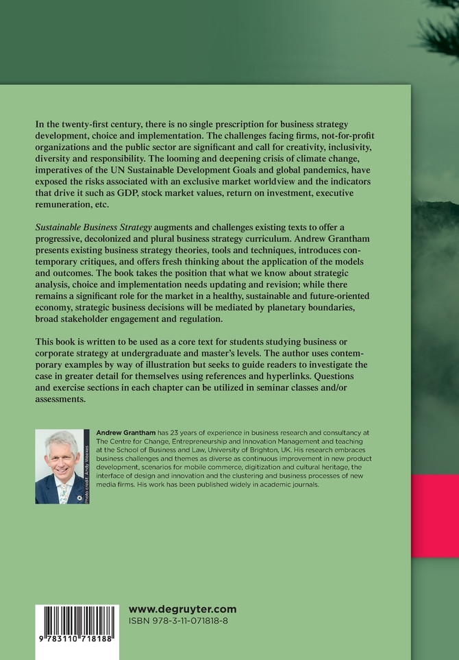 Sustainable Business Strategy