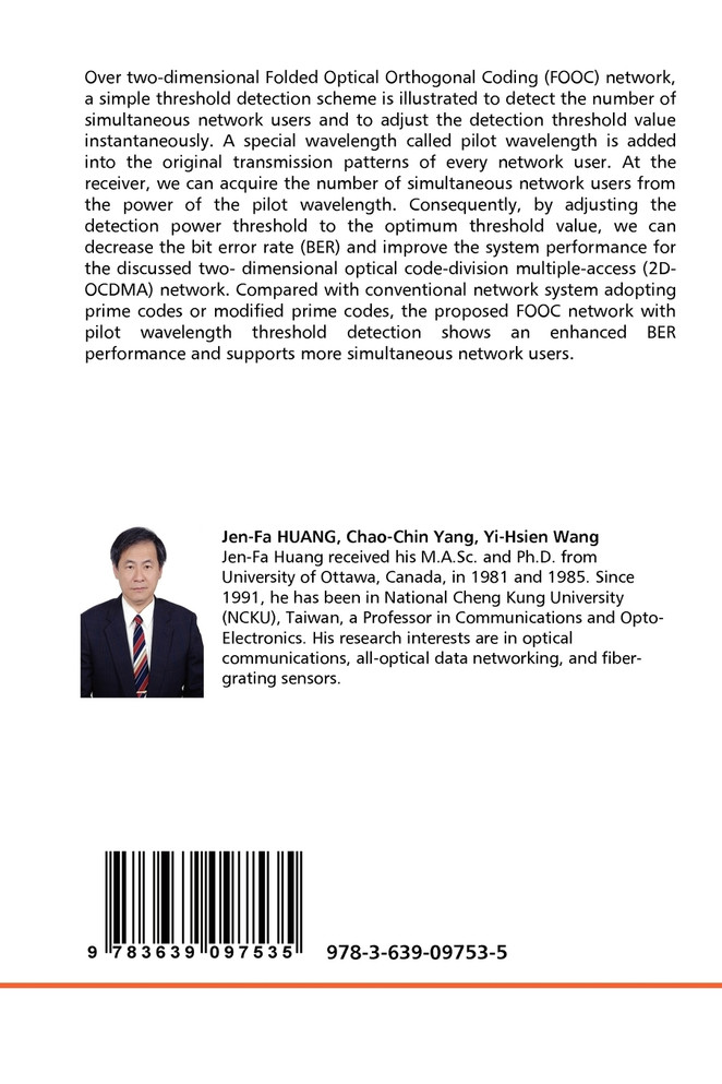 Optimum Threshold Detection over Folded Optical Coding Network - Pilot Wavelength on Optical CDMA Threshold Detection