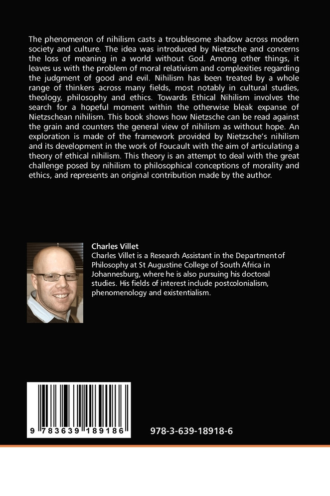 Towards Ethical Nihilism