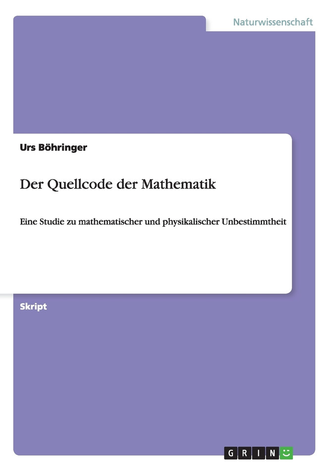 Der Quellcode der Mathematik