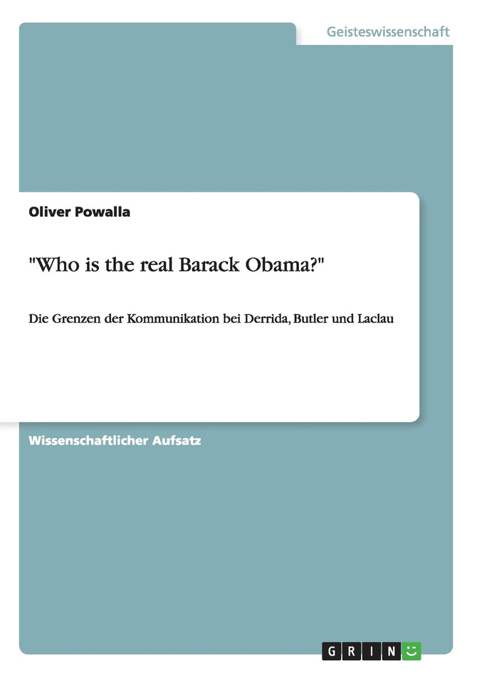 "Who is the real Barack Obama?"