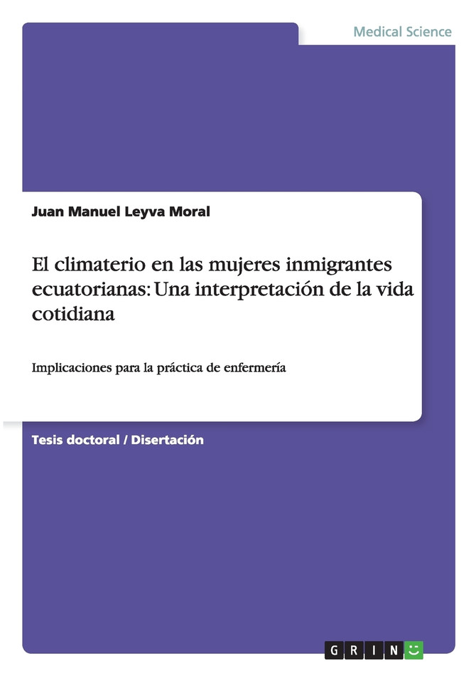 El climaterio en las mujeres inmigrantes ecuatorianas