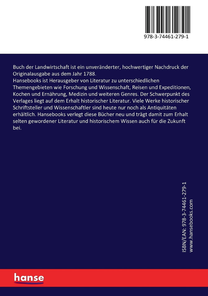 Buch der Landwirtschaft