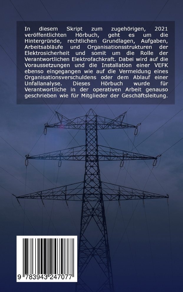 Die Verantwortliche Elektrofachkraft