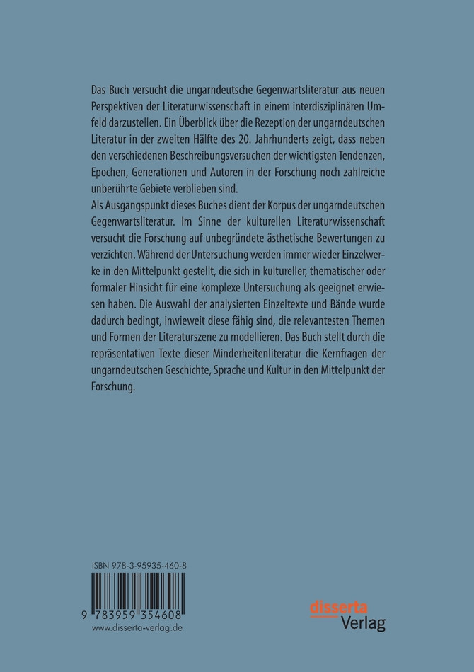 Eine interkulturelle literarische Landschaft