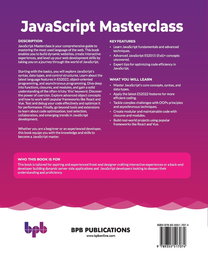JavaScript Masterclass