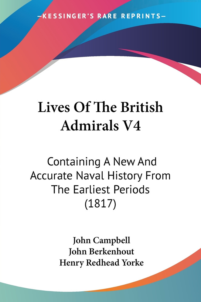 Lives Of The British Admirals V4