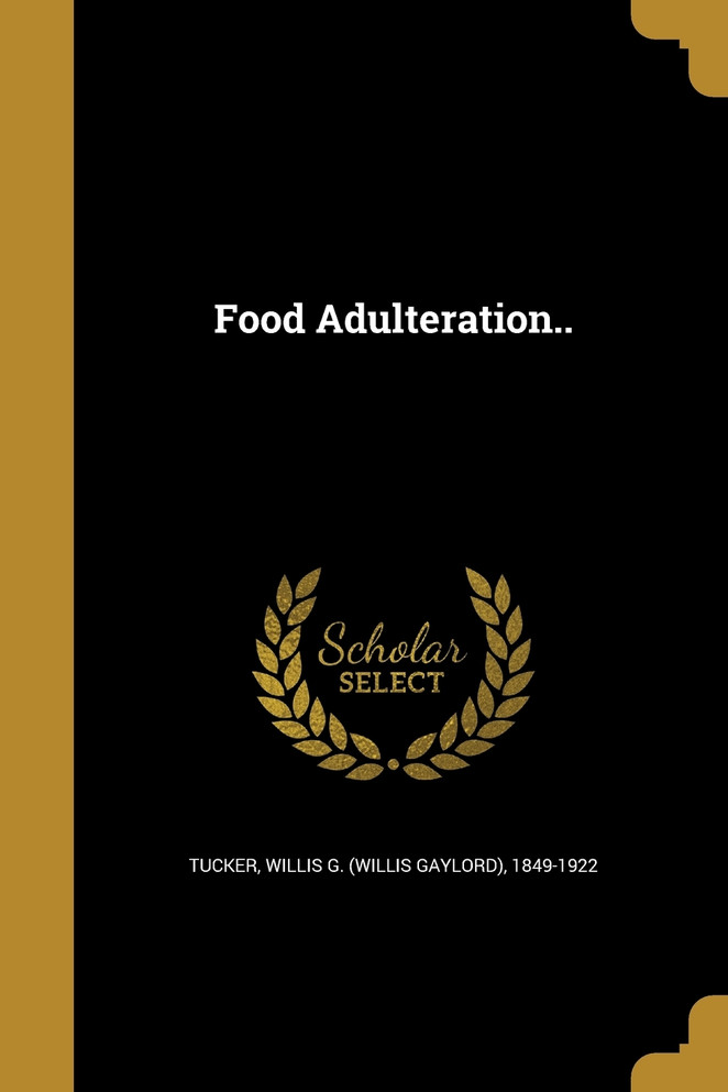 Food Adulteration..