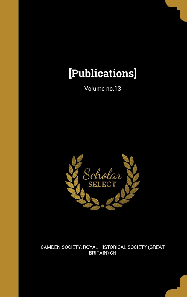 [Publications]; Volume no.13