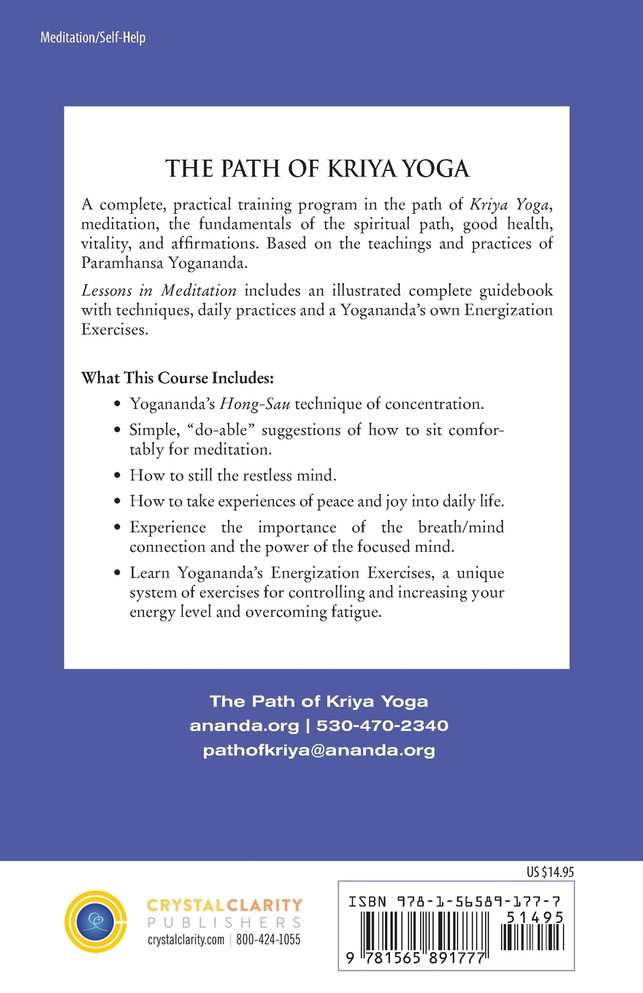 Lessons in Meditation