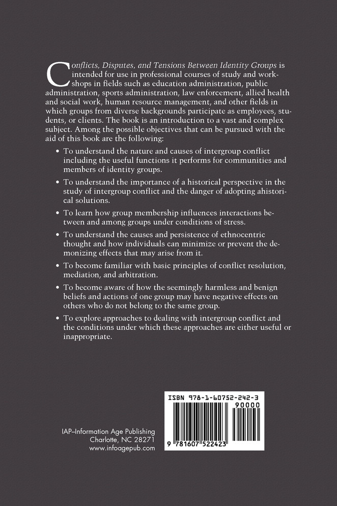 Conflicts, Disputes, and Tensions Between Identity Groups