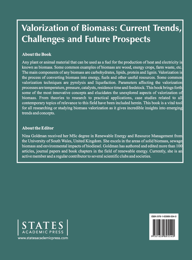 Valorization of Biomass