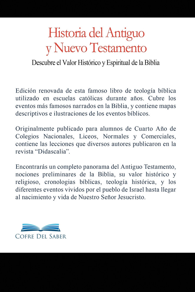 Historia del Antiguo y Nuevo Testamento