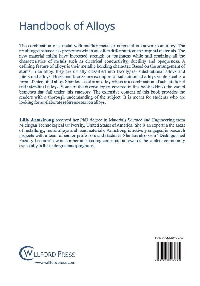Handbook of Alloys