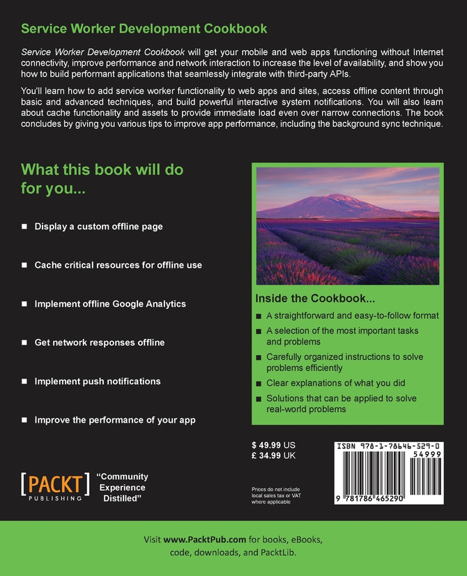 Service Worker Development Cookbook
