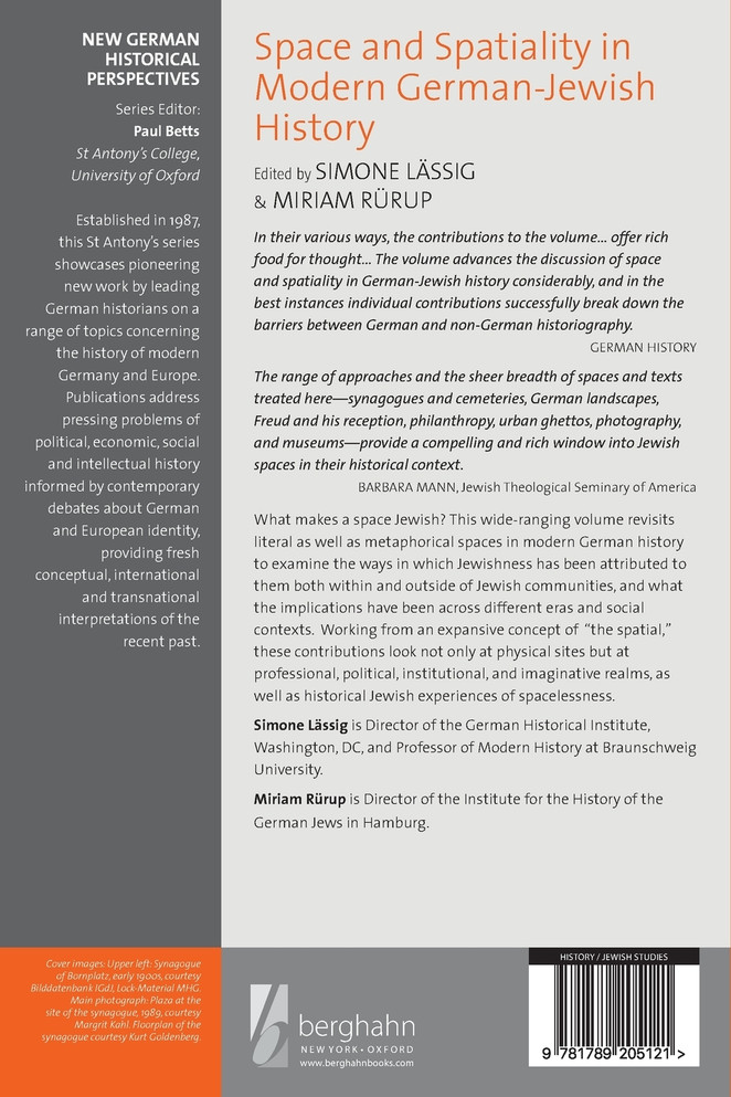 Space and Spatiality in Modern German-Jewish History