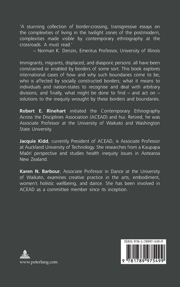 Ethnographic Borders and Boundaries