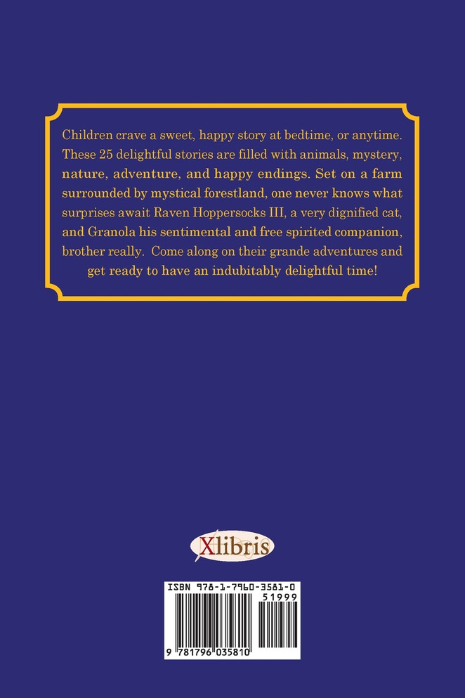 Raven Hoppersocks Iii and Granola's Bedtime, or Anytime Stories