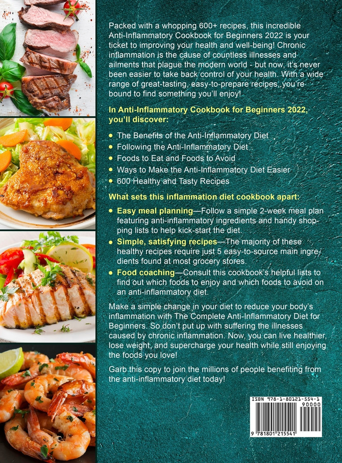 The Complete Anti-Inflammatory Diet Cookbook for Beginners
