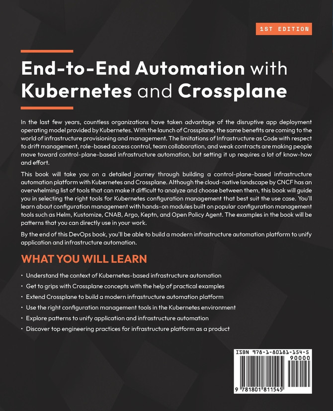 End-to-End Automation with Kubernetes and Crossplane
